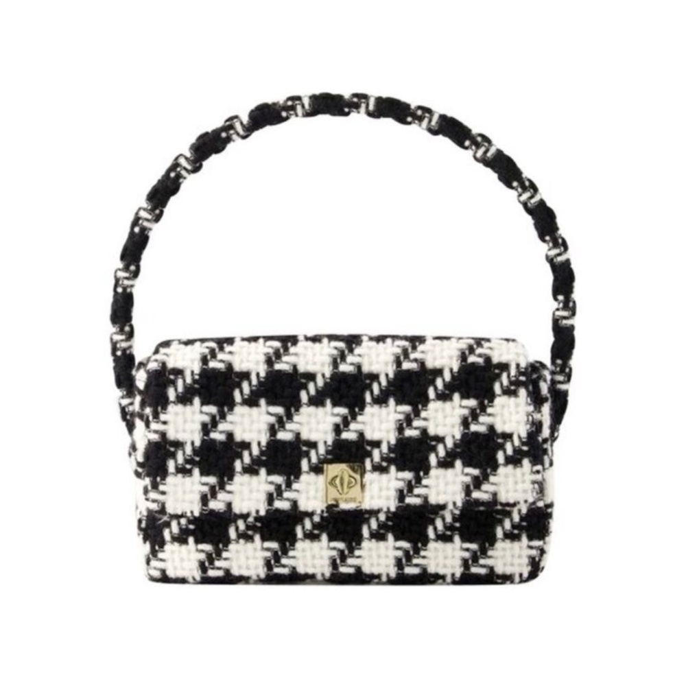 ANINE BING Houndstooth‎ Nico Bag